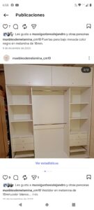 Muebles de Melamina