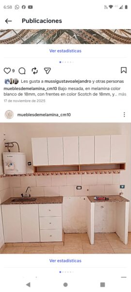 Muebles de Melamina