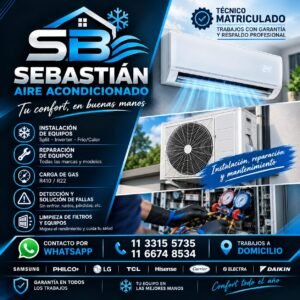 Aire Acondicionado - Sebastián